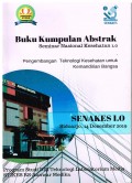 BUKU KUMPULAN ABSTRAK: Seminar Nasional Kesehatan 1.0: Pengembangan Teknologi Kesehatan Untuk Kemandirian Bangsa