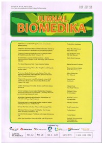 BIOMEDIKA : Jurnal Ilmiah Biologi dan Kesehatan