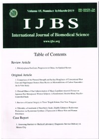 IJBS: International Journal of Biomedical Science