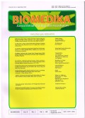 BIOMEDIKA : Jurnal Ilmiah Biologi dan Kesehatan