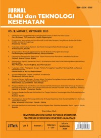 Jurnal Ilmu dan Teknologi Kesehatan