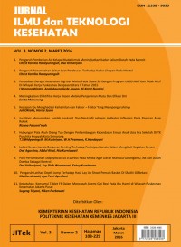 Jurnal Ilmu dan Teknologi Kesehatan