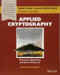 Applied Cryptography: Protocols, Alllgorithms, and Source Code in C