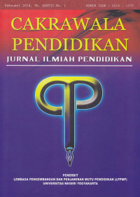 Image of CAKRAWALA PENDIDIKAN : Jurnal Ilmiah Pendidikan