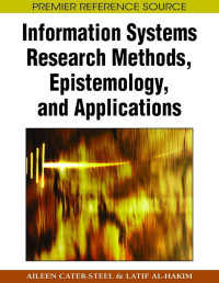 Image of Information Systems Research Methods, Epistemology, and Applications