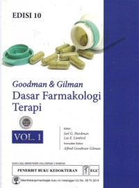 Image of Goodman & Gilman: Dasar Farmakologi Terapi Vol. 1