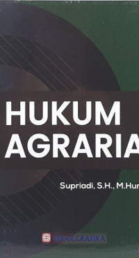 Image of Hukum Agraria