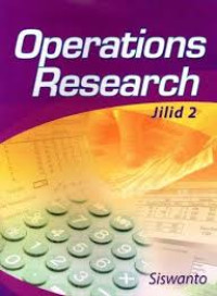Image of Operations research Jilid 2