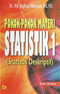Image of Pokok-pokok materi statistik 1 (statistik deskriptif)