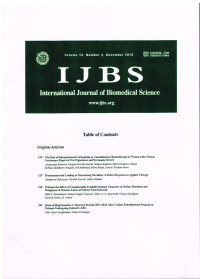 Image of IJBS: International Journal of Biomedical Science