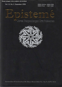 Image of EPISTEME : Jurnal Pengembangan Ilmu Keislaman