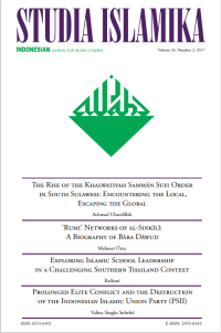 Image of STUDIA ISLAMIKA : Indonesian Journal for Islamic Studies
