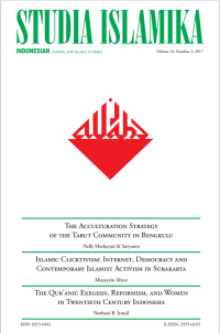 Image of STUDIA ISLAMIKA : Indonesian Journal for Islamic Studies