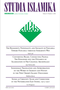 Image of STUDIA ISLAMIKA : Indonesian Journal for Islamic Studies