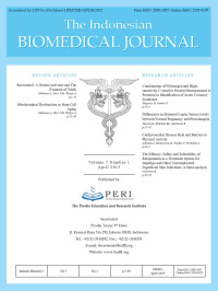 Image of The Indonesian BIOMEDICAL JOURNAL