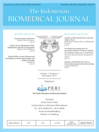 Image of The Indonesian BIOMEDICAL JOURNAL