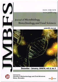 Image of JMBFS: Journal of Microbiology, Biotechnology and Food Sciences
