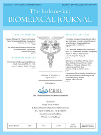 Image of The Indonesian BIOMEDICAL JOURNAL
