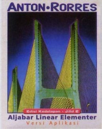 Image of Aljabar linear elementer versi aplikasi Jil. 2