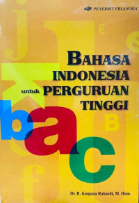 Image of Bahasa Indonesia Untuk Perguruan Tinggi