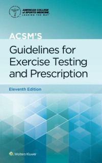 Image of ACSM's guidelines for exercise testing and prescription