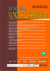 Image of Jurnal Vokasi Kesehatan