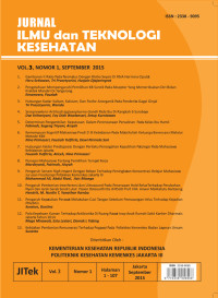 Image of Jurnal Ilmu dan Teknologi Kesehatan