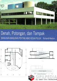 Image of Denah, Potongan, dan Tampak Bangunan-Bangunan Penting Abad Kedua Puluh